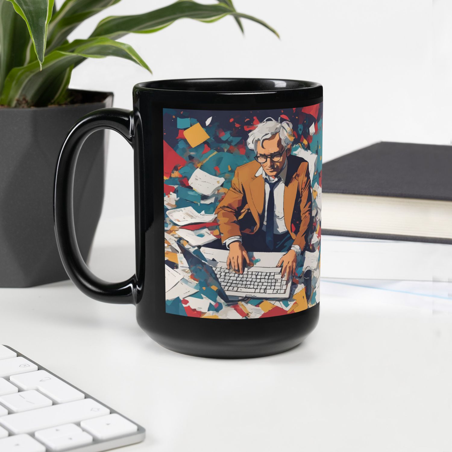 Paper Avalanche Mug