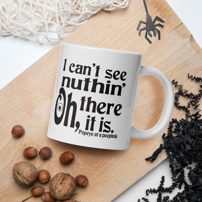 Popeye Peephole mug