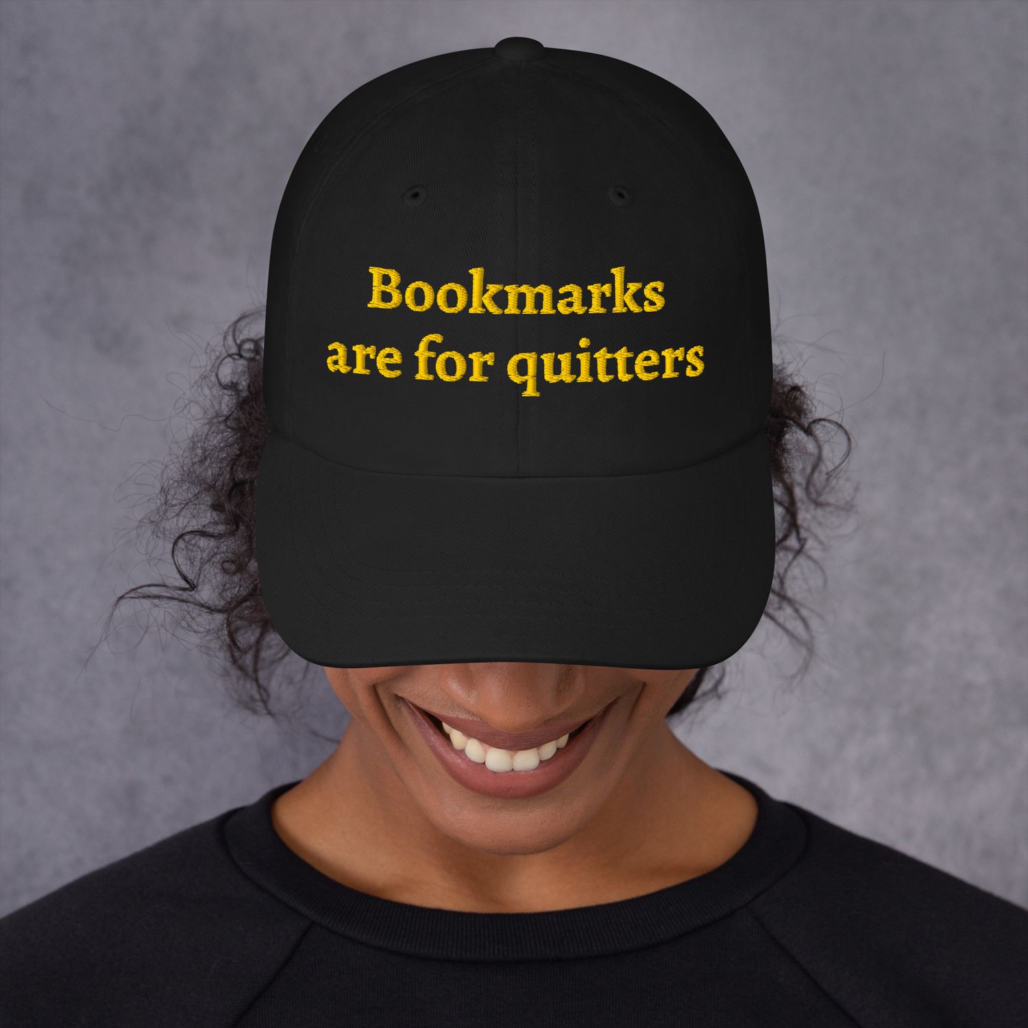 Bookmarks hat