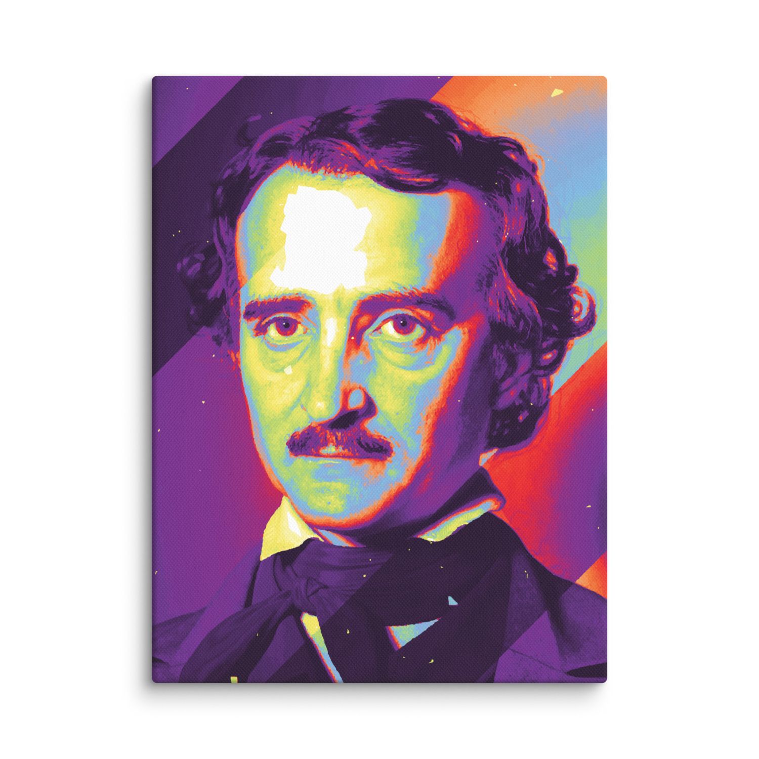 Edgar Allen Poe Canvas - Bytesized