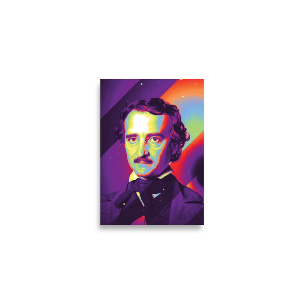 Edgar Allen Poe Poster - Bytesied