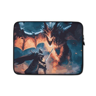 Dragon Fight Laptop Sleeve