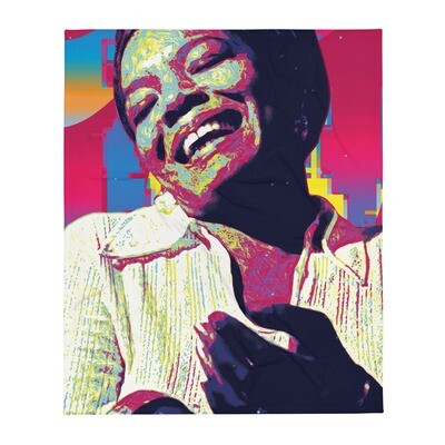 Maya Angelou Throw Blanket