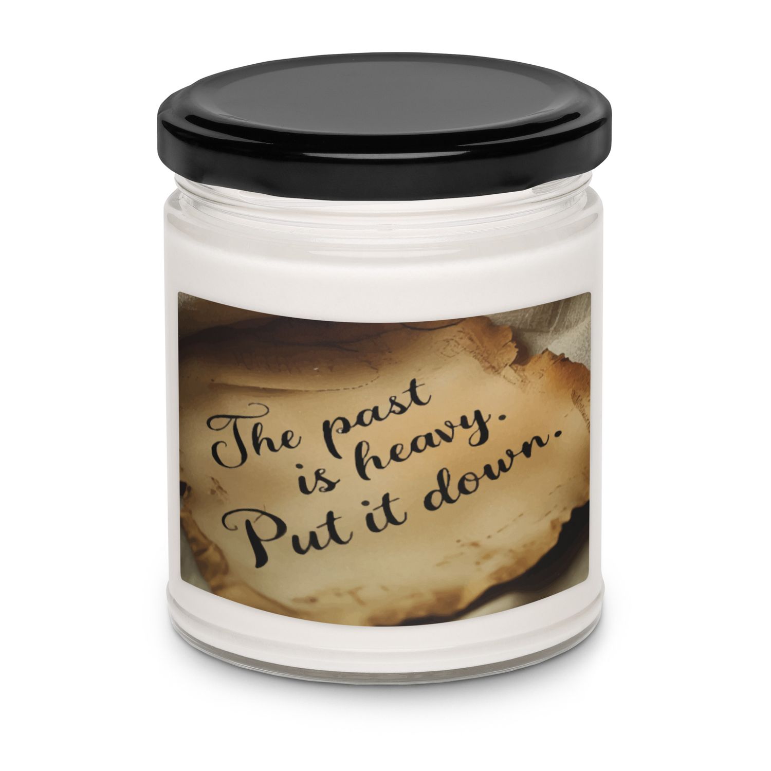 Past is Heavy Scented soy candle