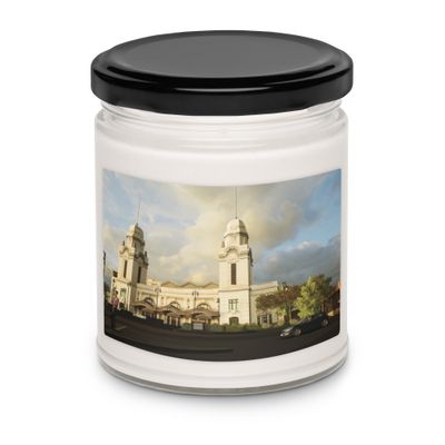Worcester, MA Union Station Scented soy gift candle