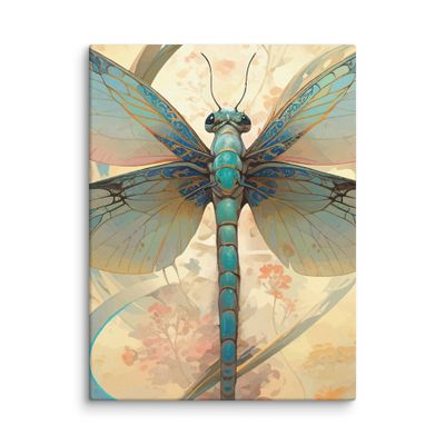 Dragonfly Canvas - Summertime Beauty