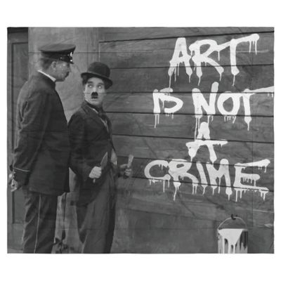 Art is Not a Crime Bytesized Comforter