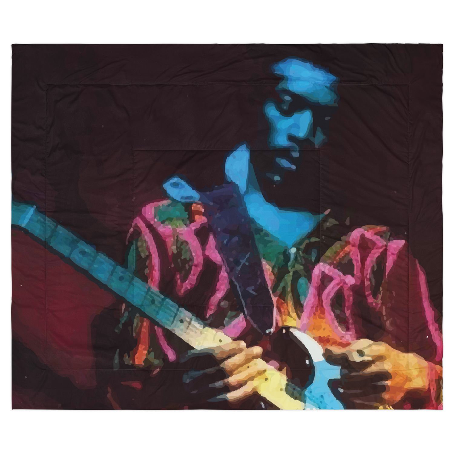 Hendrix Blue Bytesized Comforter