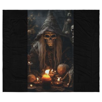 Skull Witch Bytesized Comforter