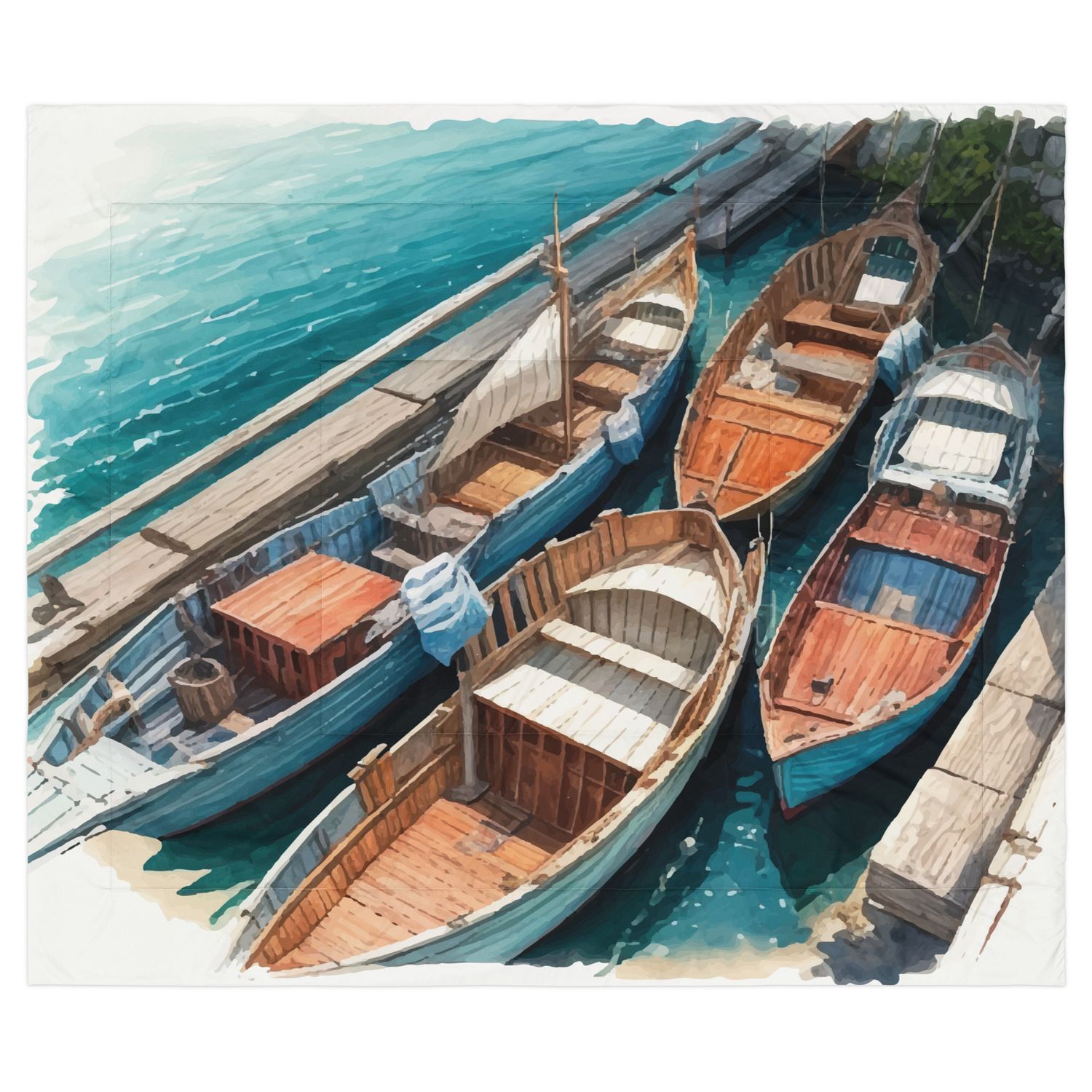 Boats Bytesized Comforter