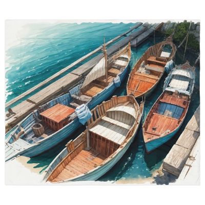 Boats Bytesized Comforter