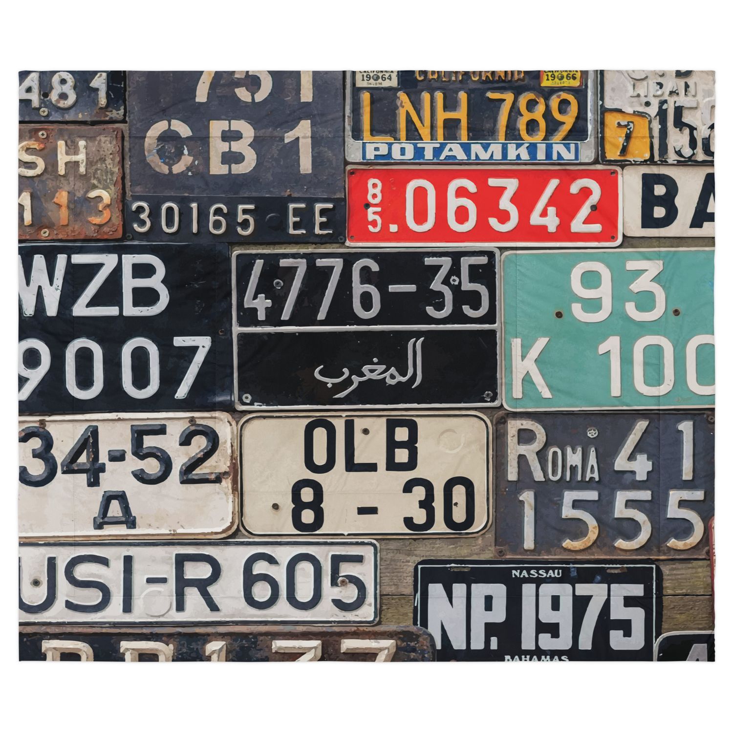 International Plates Bytesized Comforter