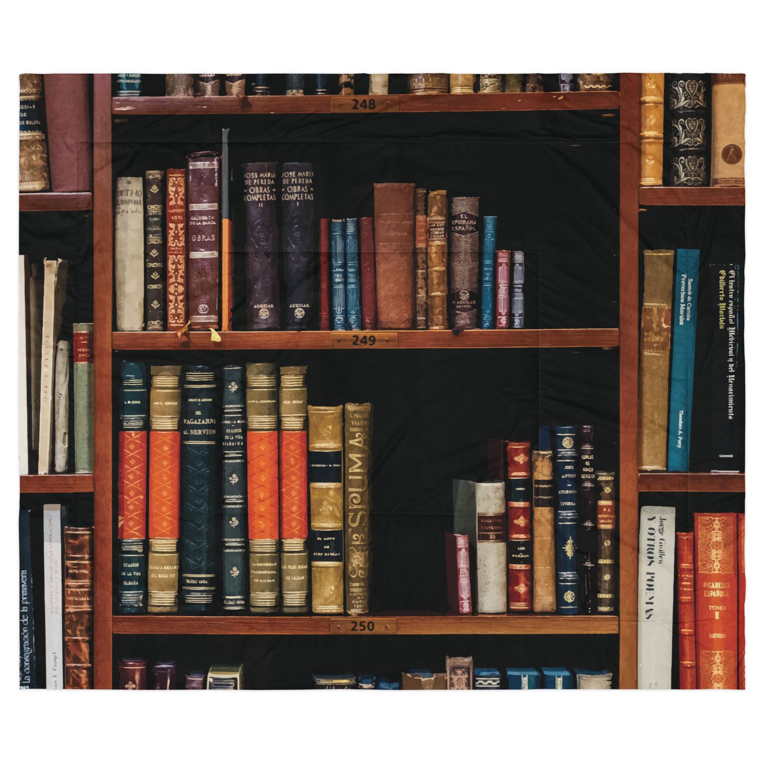 Bookcase Bytesized Comforter Bookcase Bytesized Comforter