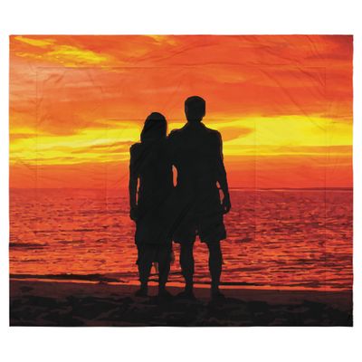 Sunset Couple Bytesized Comforter