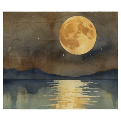 Watercolor Moon Bytesized Comforter