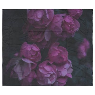 Purple Peonies Bytesized Comforter