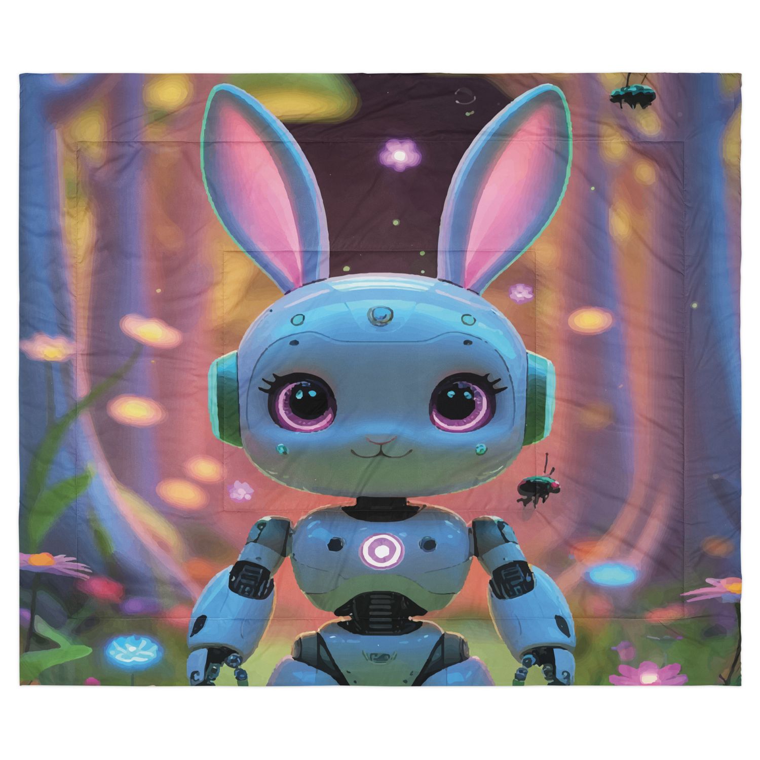 Robo Bunny Comforter