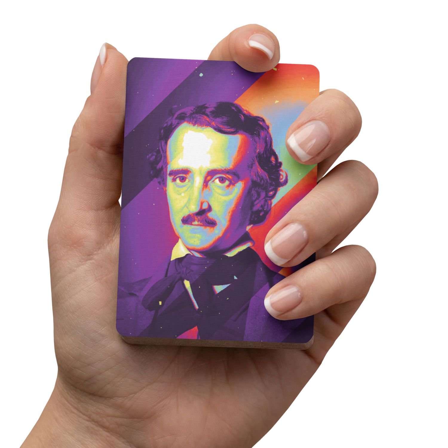 Edgar Allen Poe playing cards