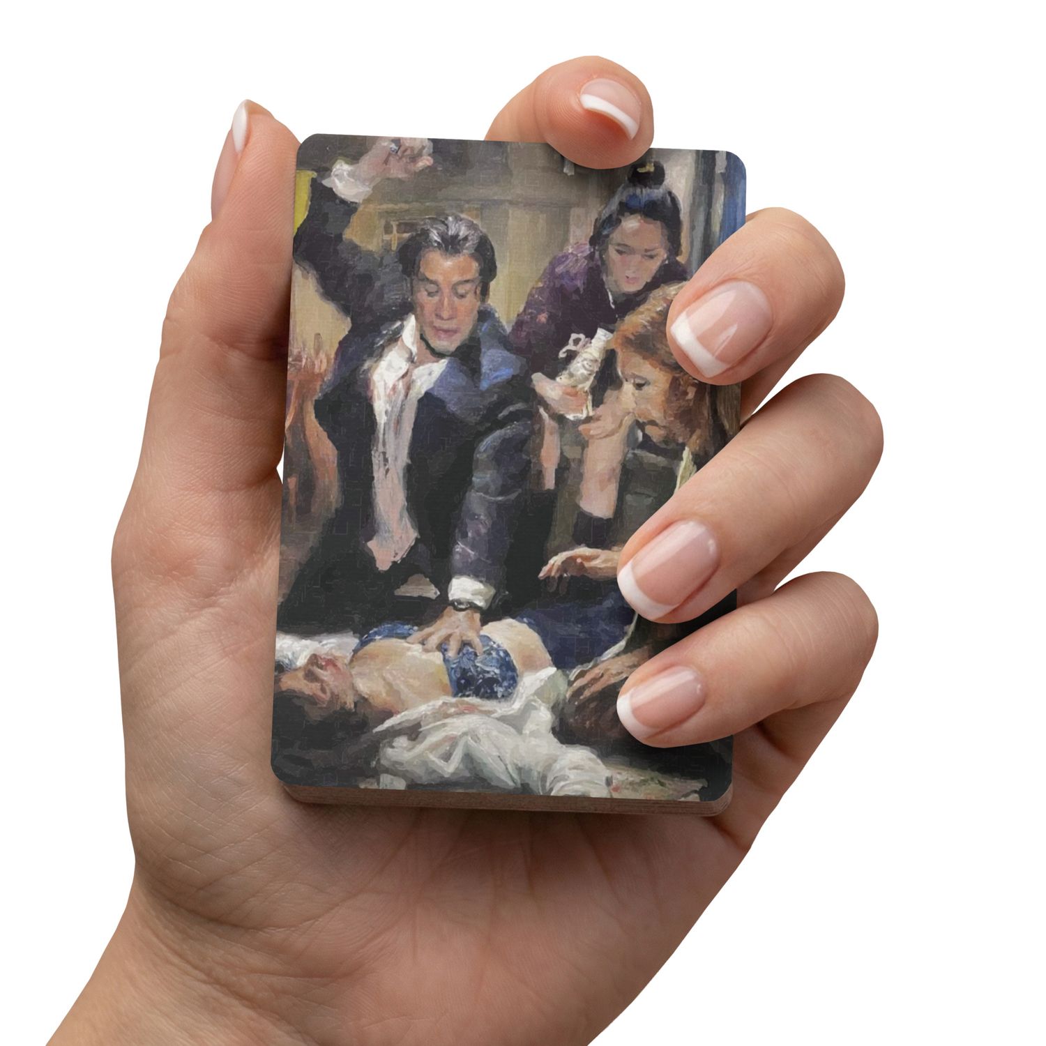 Pulp Fiction Painting playing cards