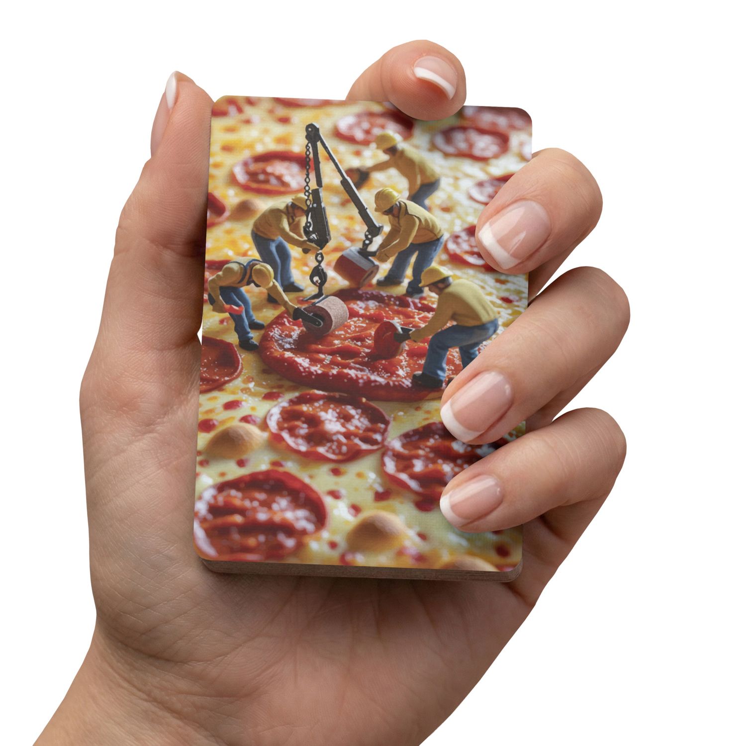 Pizza Construction playing cards Pizza Construction playing cards