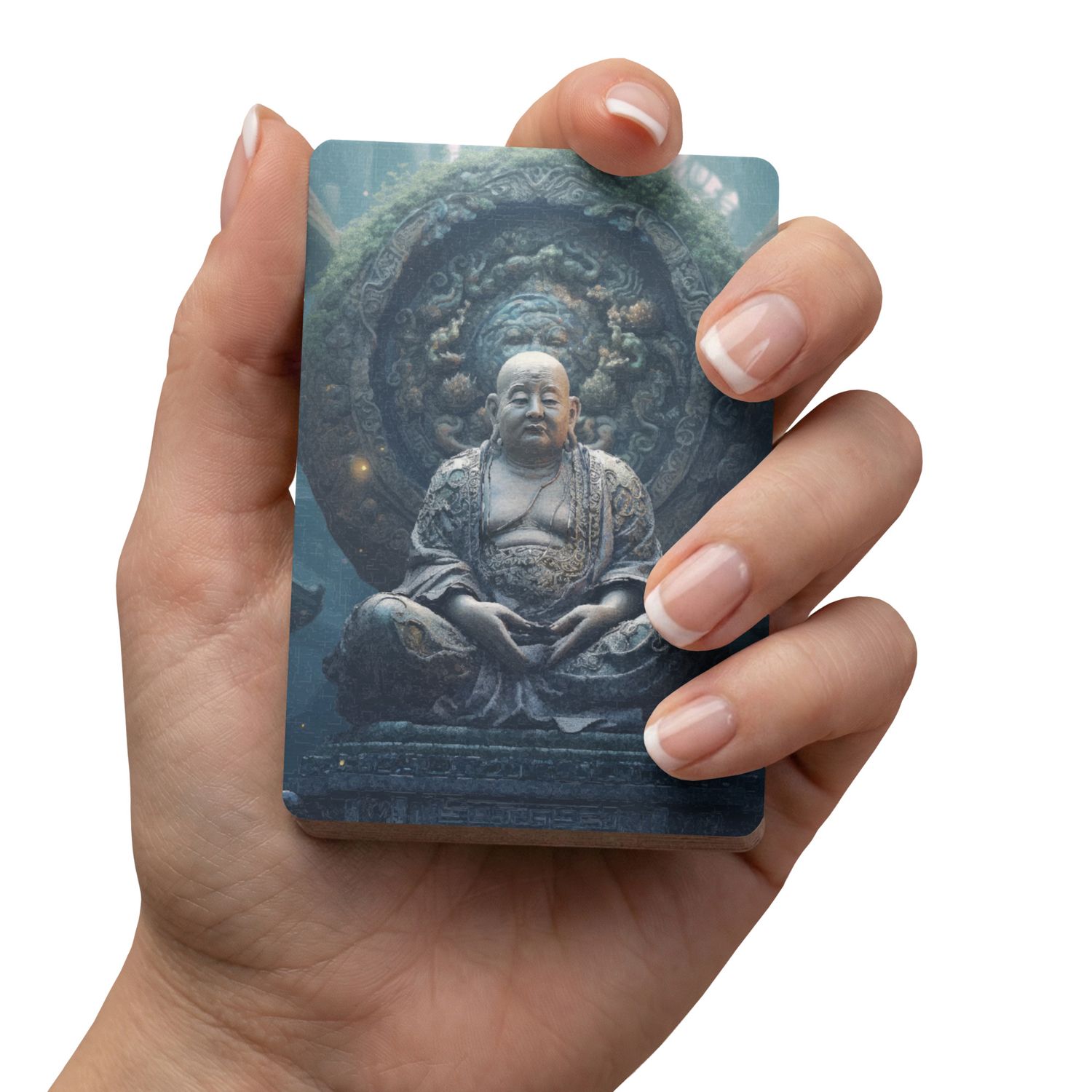 Buddha playing cards Buddha playing cards