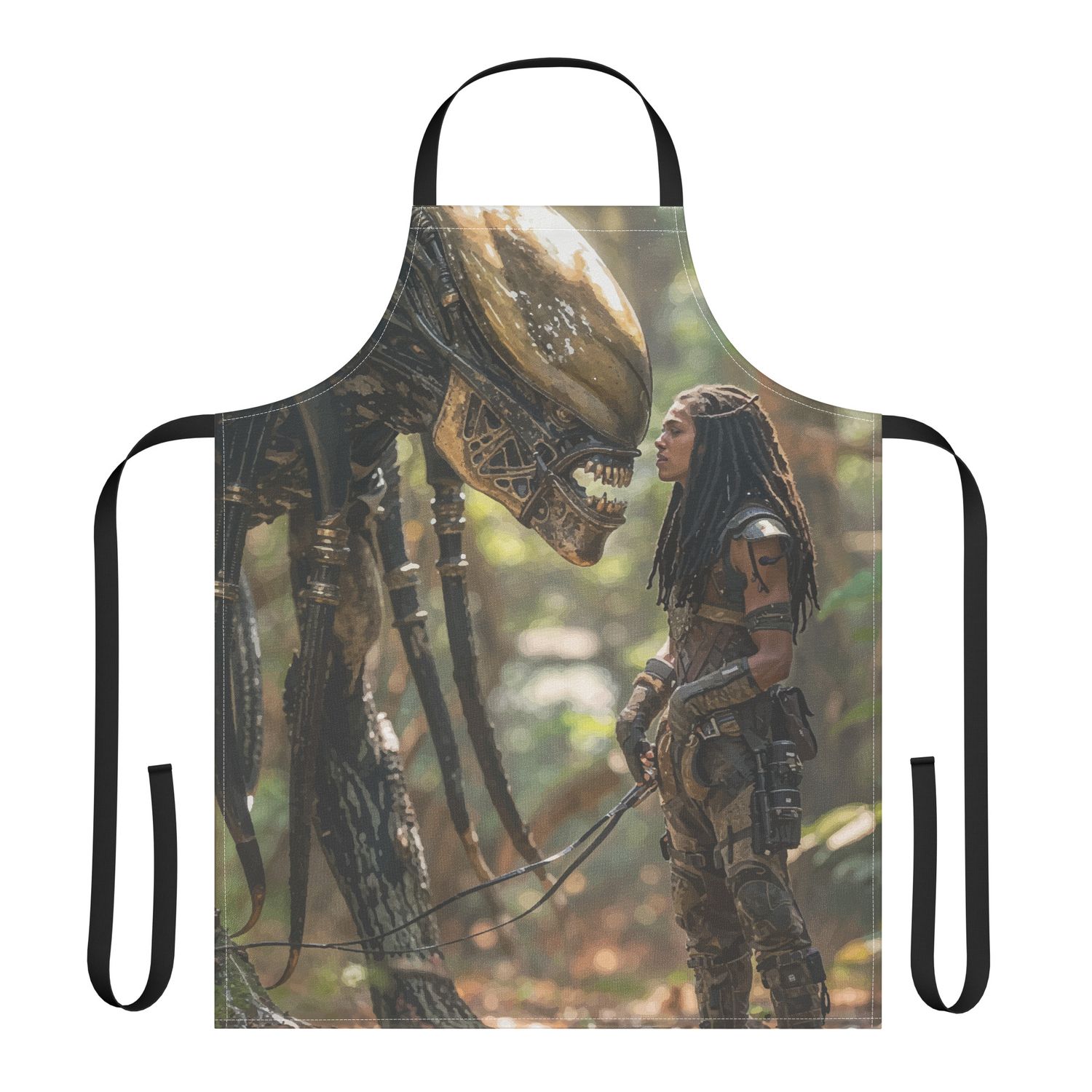 Girl and her Predator Strap apron
