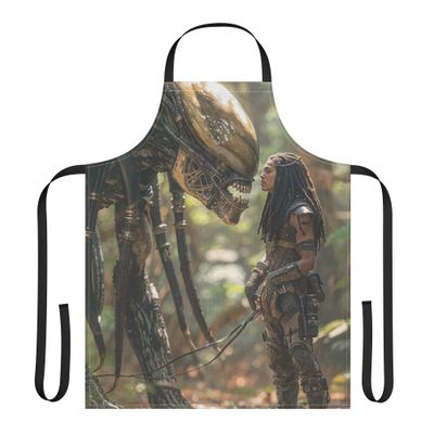 Girl and her Predator Strap apron