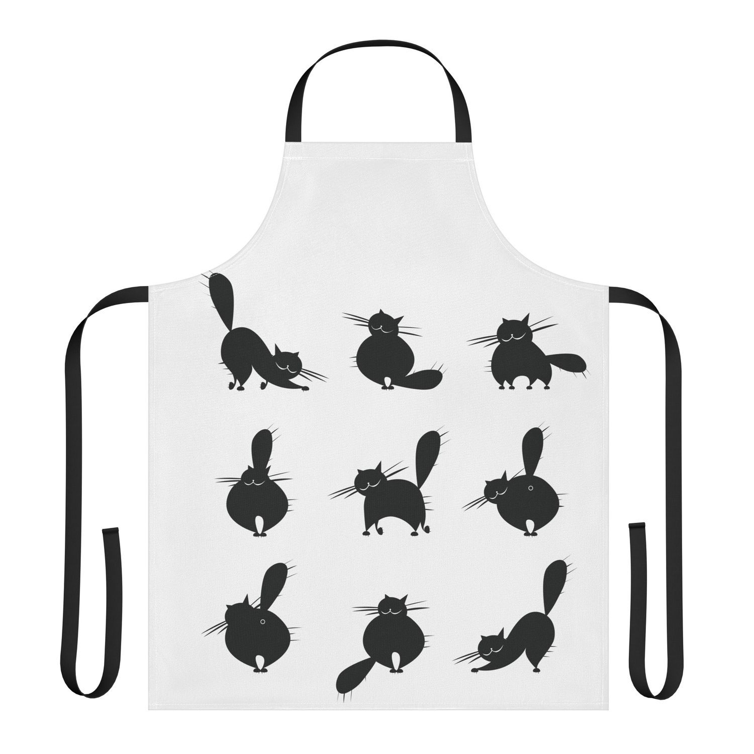 Black Cats Strap apron Black Cats Strap apron