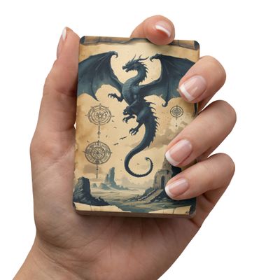 Dragon Scroll playing cards