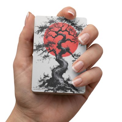 Bonsai playing cards