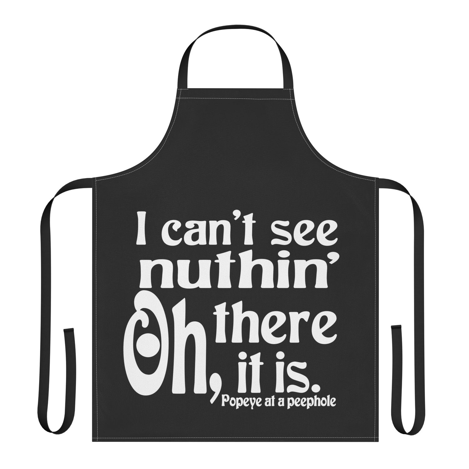 Popeye Peephole Strap apron Popeye Peephole Strap apron