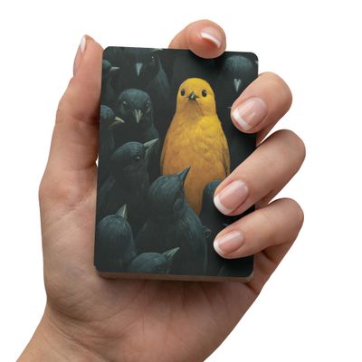 Attention playing cards
