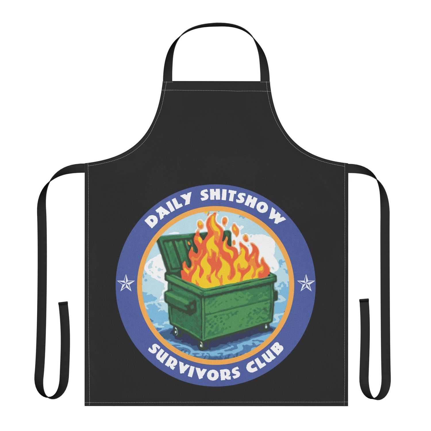 Dumpster Fire Strap apron Dumpster Fire Strap apron