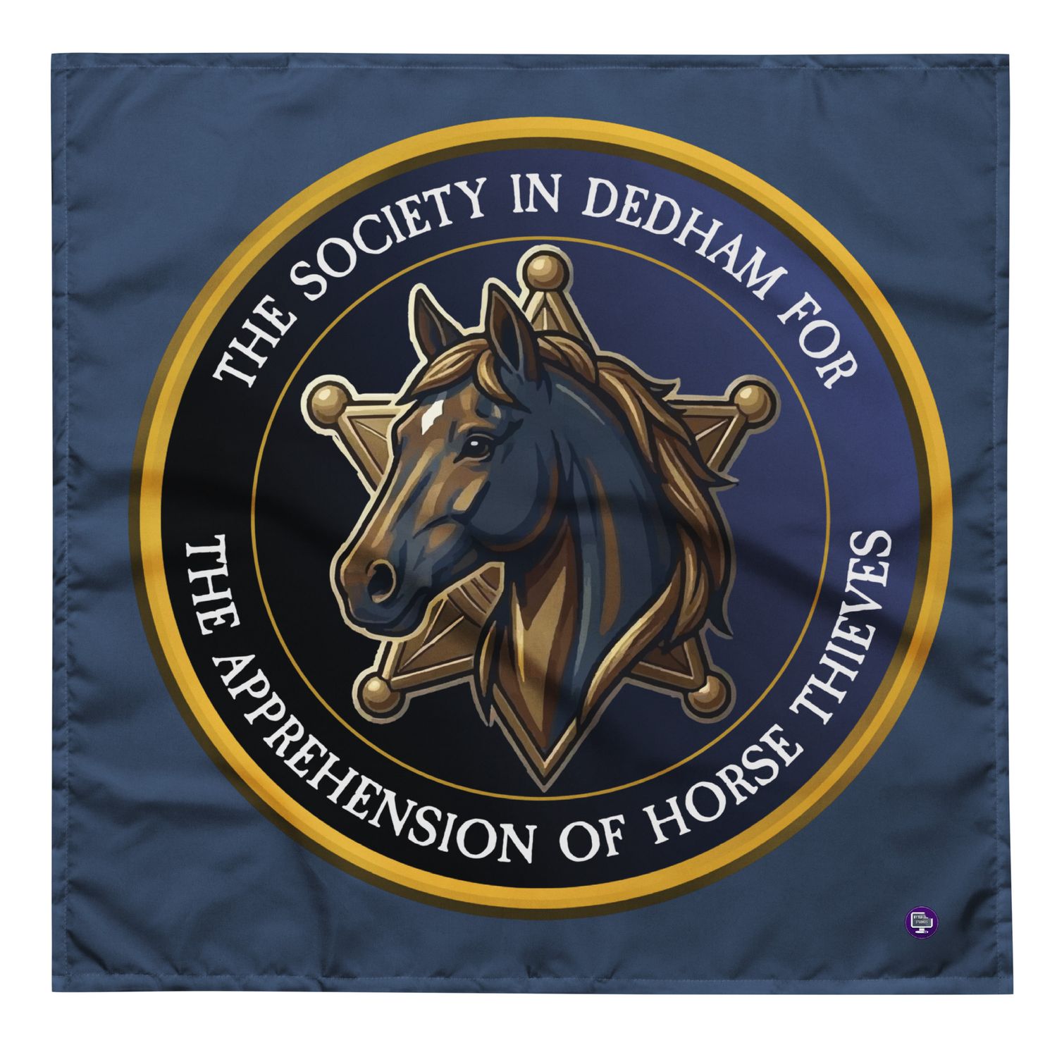 Society in Dedham for the Apprehension of Horse Thieves All-over print bandana