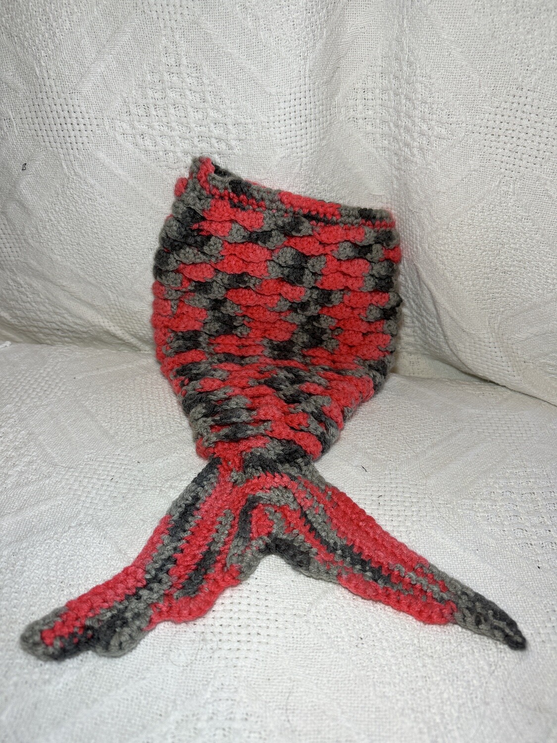 Handmade, Crochet Mermaid Tail Photo Prop for 3-6mth old
