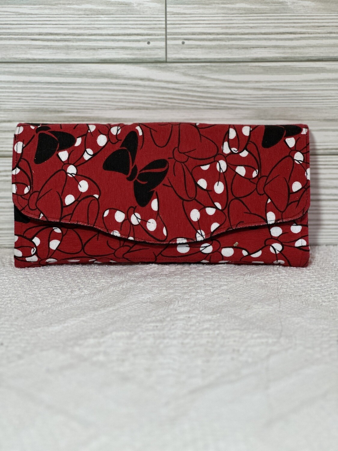 Red Bow Necessary Clutch Wallet (NCW)