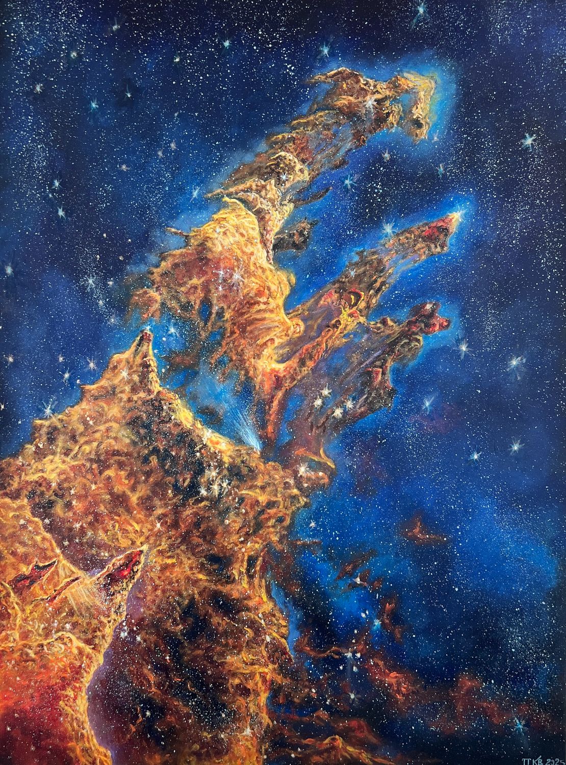“Pillars Of Creation” - Private collection