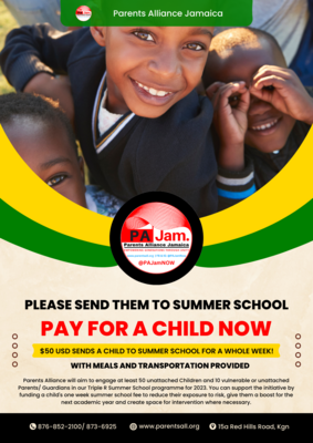 PAJam 3Rs Summer Sch Fee