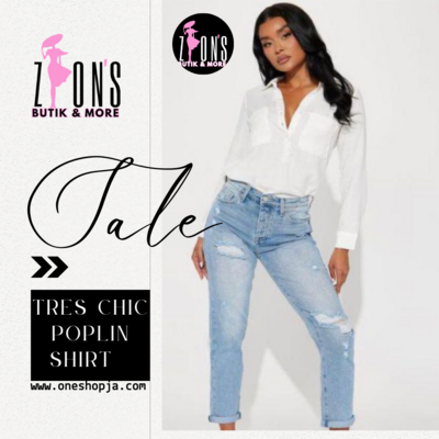 Zion Tres Chic Poplin Shirt