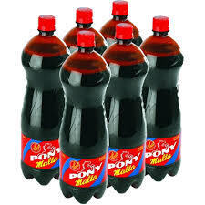 10 PACAS DE PONY MALTA 1.5 LTS X 6UNDS