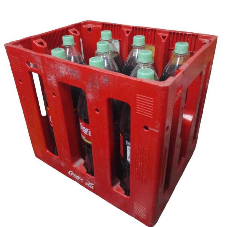 10 CANASTA DE COCA-COLA RP 2LT X 9UNDS