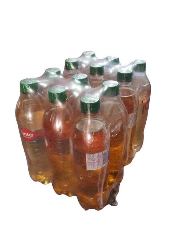 10 PACAS DE AGUA BRISA SABOR MANZANA 600 ML X 12 UNDS