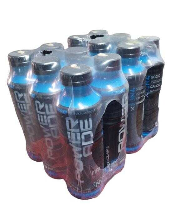 10 PACAS DE POWERADE AZUL X 12 UNDS