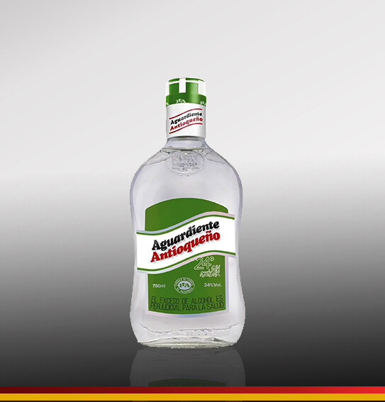 AGUARDIENTE ANTIOQUEÑO VERDE  750ML SIN