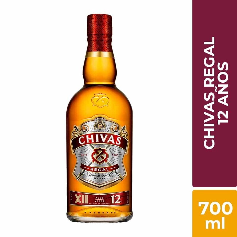 CHIVAS REGAL 12 AÑOS