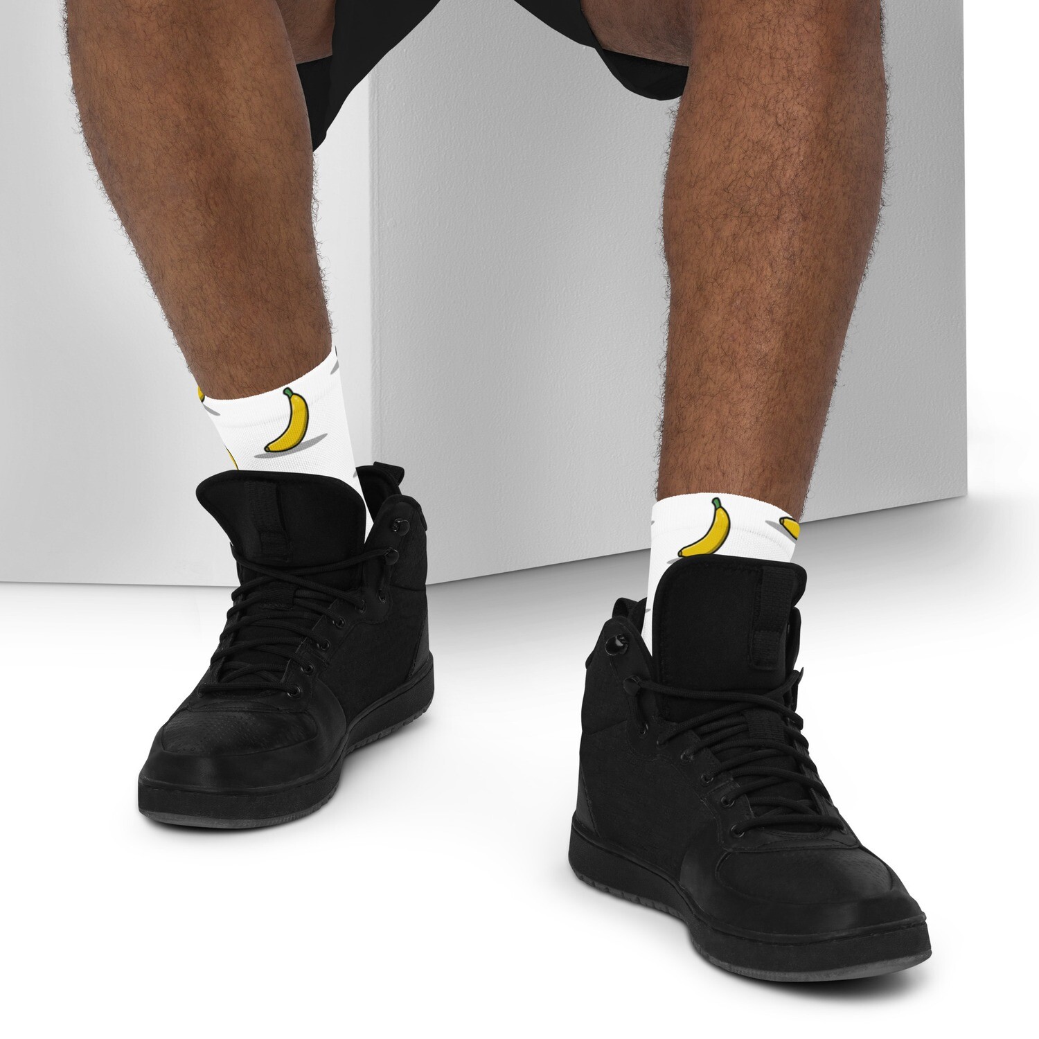 Banana ankle socks