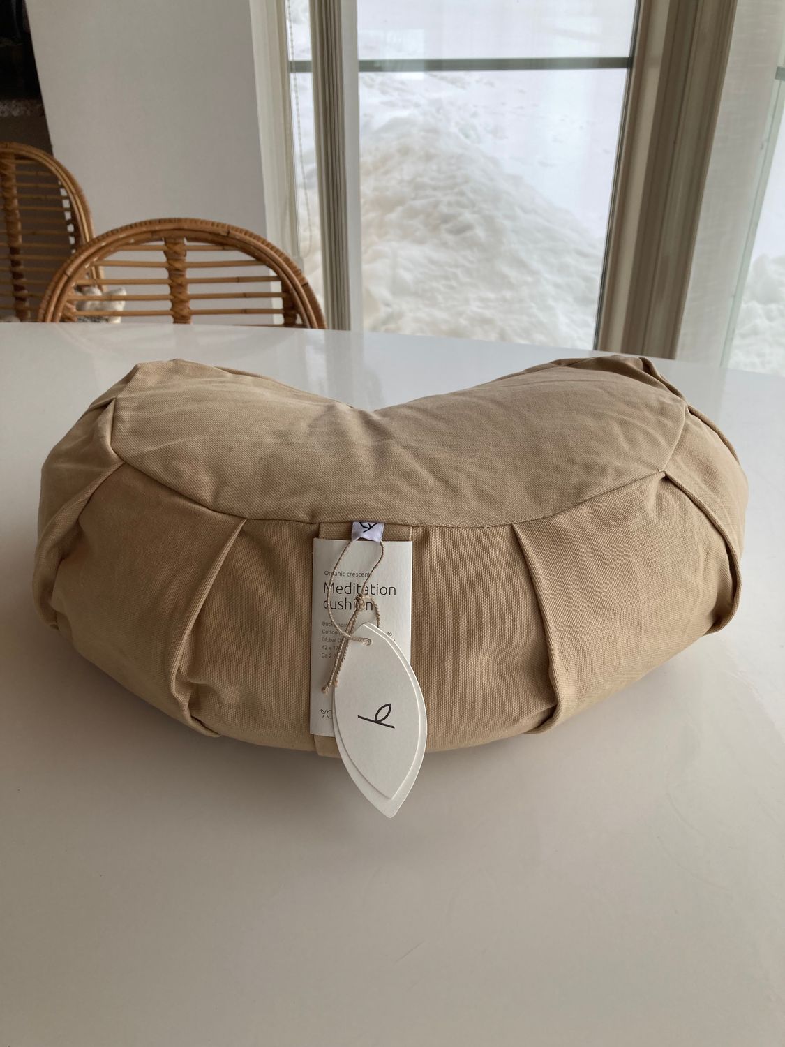 Yogiraj meditaatio tyyny, beige