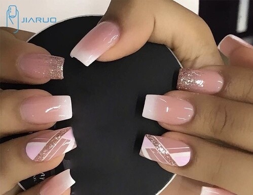 Long Square Press on Nails