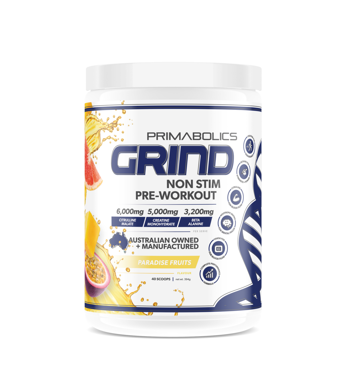 GRIND Non-Stim Preworkout