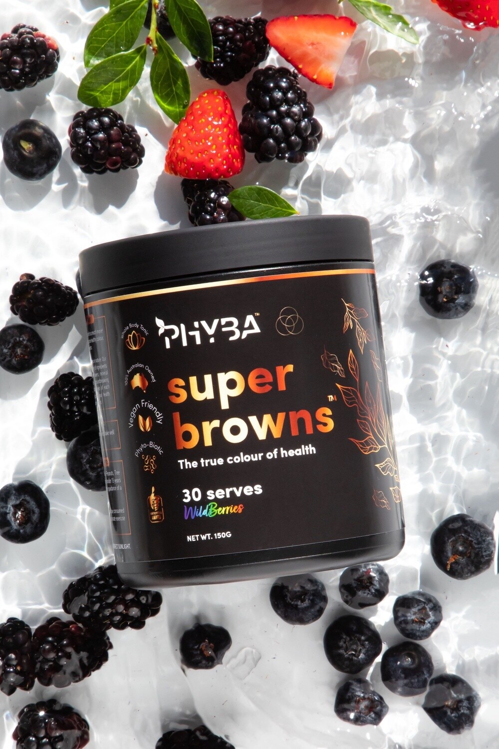 Super Browns, Flavours: Wildberries